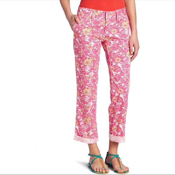 Lilly Pulitzer Pants - Lilly Pulitzer Whitney Pant in Chum Bucket | 6